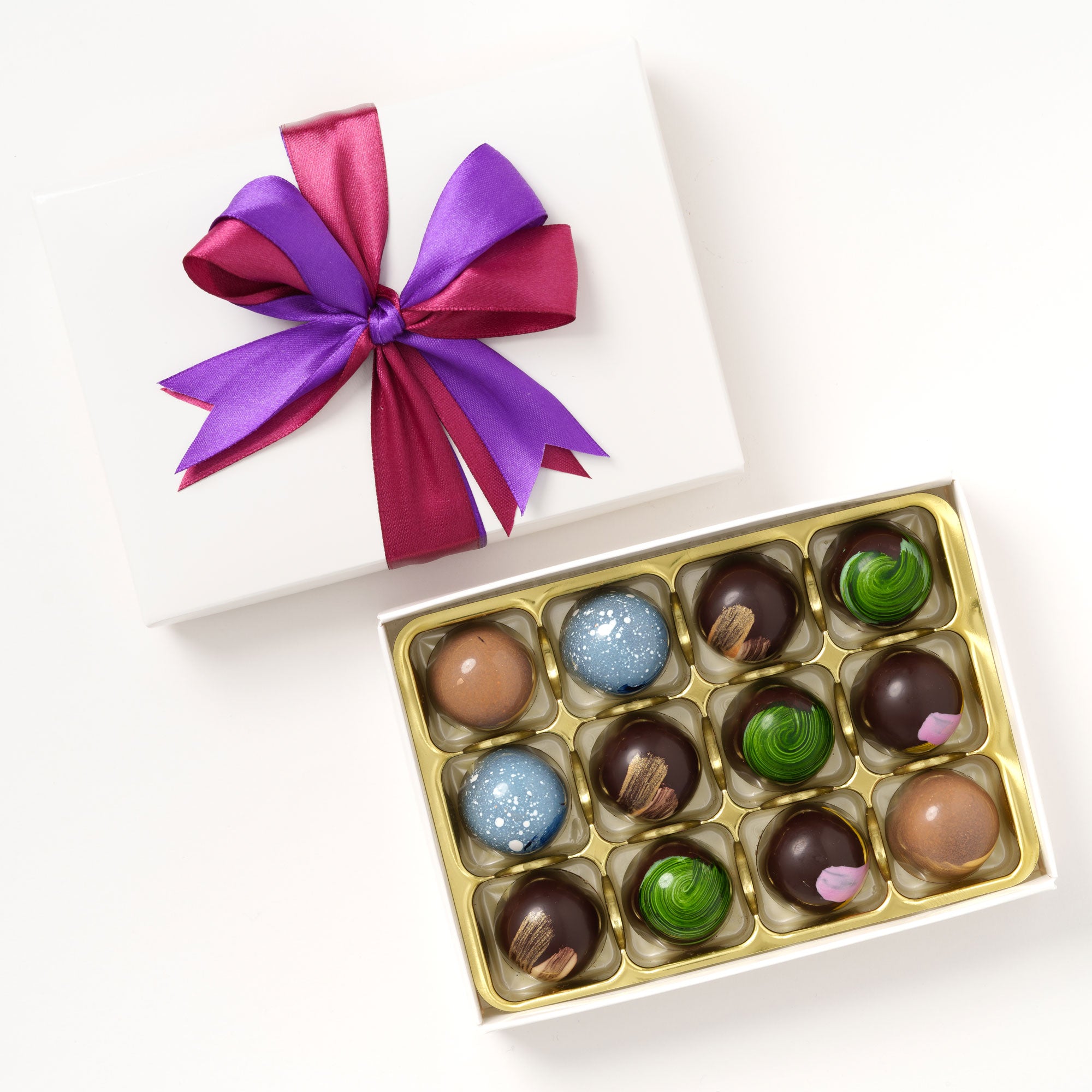 Vegan Artisan Chocolates - Box of 12